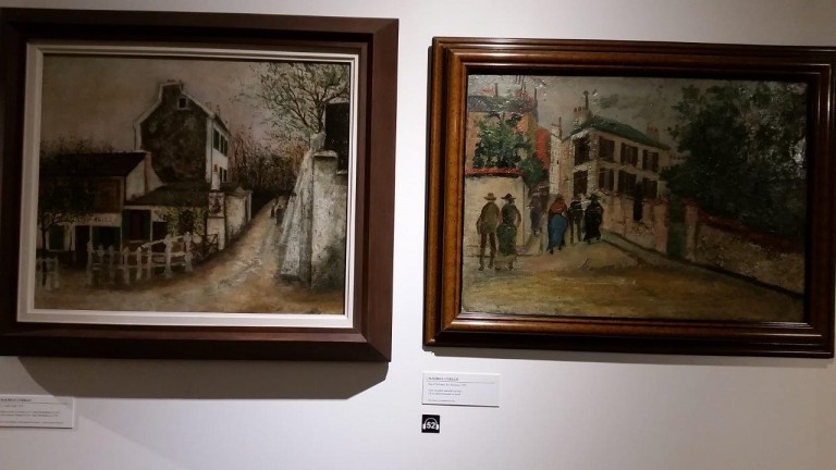 Exposition "Suzanne Valadon, Maurice Utrillo, André Utter