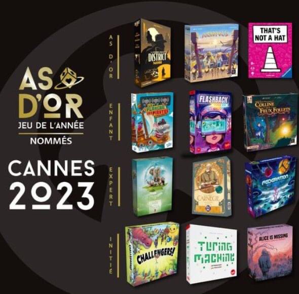 Top 5 des meilleurs jeux du Festival International de Cannes